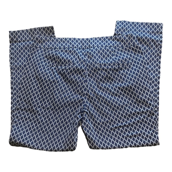 Jones New York Casual Pants Size 4 Straight Leg Diamond Design - Picture 3 of 3